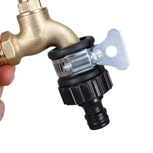 수도꼭지 호스 연결 어댑터 커플러 수전 세차 정원