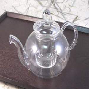 유리 걸름망 티포트 (800ml) / 유리다기, 다기, 다관 / 허브차, 녹차, 보이차 / 결혼, 집들이 선물