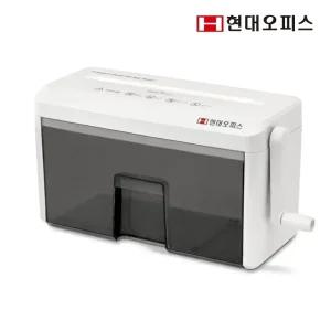 [현대오피스] 수동 소형 문서세단기 PK-38L Basic 최대 2매 세단 파지함 3.5L 탁상용 가정용 개인용