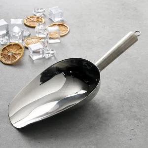 스텐 얼음 스쿱 3호 제빙기 아이스 커피 얼음삽 원두 스쿠퍼 카페 용품