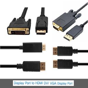 디스플레이포트 to HDMI 컨버터 DP to HDMI DVI VGA