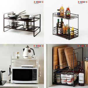 (모음전) 한샘 주방 싱크 식기 서랍 전자렌지 선반랙/수납/정리