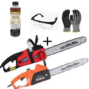 강남몬스터 전기톱 1800W 몬스터 2200W 체인 전기 기계 유선 벌목 벌채 가지치기 장작 소형 미니