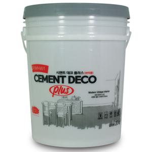 삼화페인트 빈티지페인트 시멘트데코 플러스 20KG 바닥용