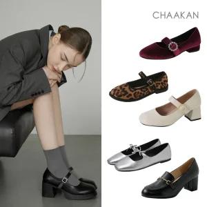 [착한구두] 가을 스타일 업-여성 로퍼힐 메리제인 슈즈 모음-오피스룩-데이트룩-편안한 데일리 신발~