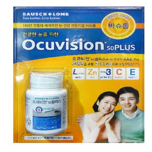 [CO(건강식품(영양제))]바슈롬 오큐비전50 PLUS 750 MG X 60캡슐