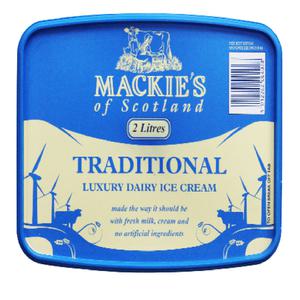 [CO(가공식품(냉동식품))]MACKIES 데어리 아이스크림 2L [택배시파손가능!!]