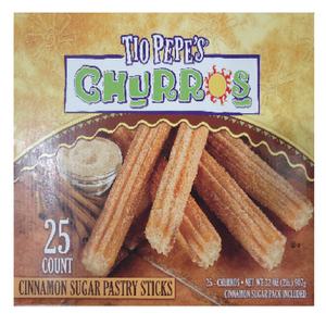 [CO(가공식품(냉동식품))]TIO PEPES 추로스 907G(25개)