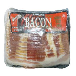 [CO(가공식품(냉장식품))]커클랜드 저염 슬라이스베이컨 454g 4개