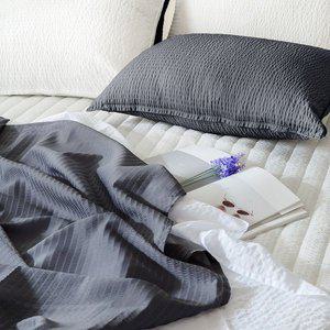 [라이크홈] 시원한 시어서커 홑이불 S/SS 아이스차콜