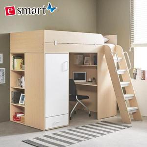 e스마트 하우스 독서실책상 벙커침대+매트포함