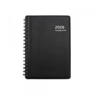 2026년 양지 유즈어리 25Tw 다이어리 트윈스프링 업무 사무 메모 필기 노트