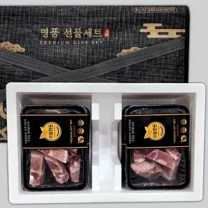 [으뜸한돈] 국내산 한돈 냉동 돼지갈비 선물세트 2kg(찜용) (선물포장)