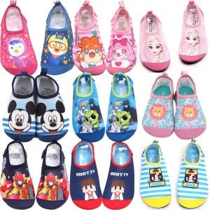 [나린키즈] 유아 아동 아쿠아슈즈 어린이 물놀이신발 키즈 주니어 여아 핑크퐁 샌드박스 공룡메카드