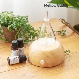 멜로우버디 아로마 오일 우드 전자 디퓨저 확산기