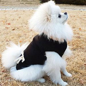 하비리아 강아지 겨울 패딩 조끼 점퍼 기모 털 수면 옷 외투 겉옷 강아지 애견 반려견 가을 고양이 펫