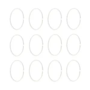 [롯데백화점]이케아 이케아 HASSJON 하셴 샤워커튼링 12개입/커튼봉미포함/침실용품/커튼부속