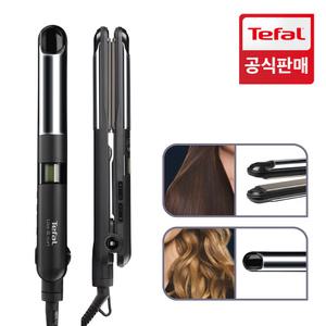 [11Pay 5% 추가] 테팔 헤어스트레이트너 리스앤컬 투인원 HS4210
