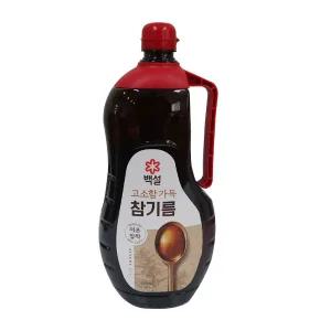 백설 고소함 가득 참기름 1.5L 1개