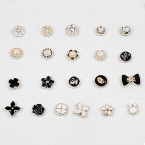 에티켓 마그네틱 브로치 옷깃여밈 포인트 자석단추_1p