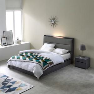 베디스 쿠션헤드 LED조명 수납침대 Q 벨라 매트리스 포함