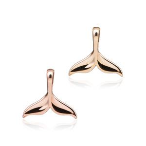 14K 돌고래 꼬리 팬던트 골드 행운 데일리 여성 체인별도 목걸이