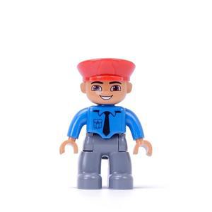 레고 듀플로 호환 피규어 사람 - 20. 기관사