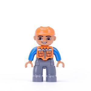 레고 듀플로 호환 피규어 사람 - 23. 기술자