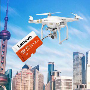 오리지널 레노버 메모리 카드 V60 SDXC 마이크로 TF SD 512GB 256GB 128GB 64GB 플래시 클래스 10 sd 전화