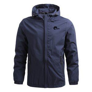 봄가을계절용 남성 야외 하이킹 캠핑 네파 재킷 방수 후드 윈드 브레이커 코트 가을 새로운 캐주얼 전술 군
