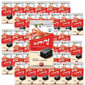 맛있는 대게김 4g 32봉지 조미김