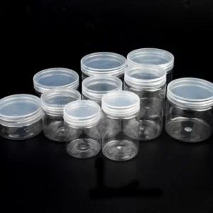 투명플라스틱공병 가루 소분용기 슬라임통 점토 교구용