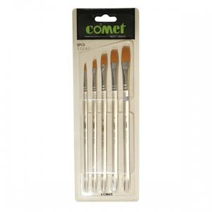 칠성당 코매트 투명구성붓 5본세트 미술용품
