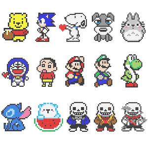 디폼블럭 8mm 캐릭터 만들기 패키지 F라인 선택1+가방고리1