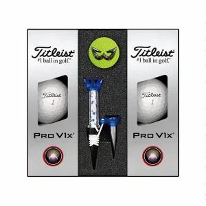 타이틀리스트 ProV1x 6구 & 화이트볼 볼마커 세트
