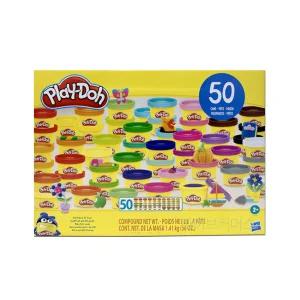 플레이도우 빅 타임 클래식 세트 50팩 플레이도 클레이 칼라도우