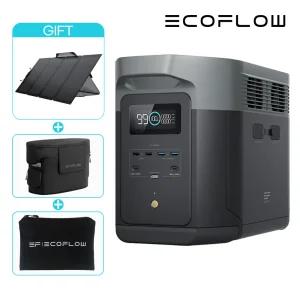 에코플로우 올인원 인산철 파워뱅크 델타2 맥스(2048Wh)캠핑 차박 낚시 220V배터리 발전기대용