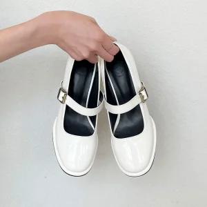 SOVO 저스틴 스퀘어 메리제인 펌프스 5cm