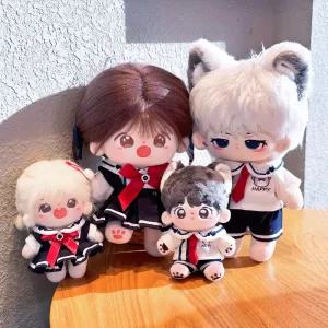 지오몽 20cm 인형옷 해피 교복 무속성 10cm 인형 옷 입히기