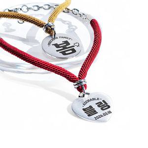 푸퐁펭드르 강아지 인식표 고양이 목걸이 이름표 원형하트형POU49