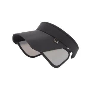 [르까프] 여성 슬라이드 썬캡 블랙 LE4C108BLK