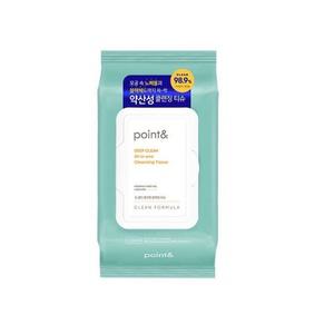 포인트앤 딥 클린 올인원 클렌징 티슈 80매