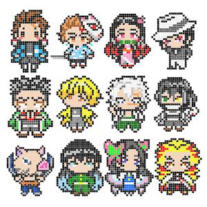 디폼블럭 8mm 귀멸의칼날 캐릭 만들기 패키지 선택1+가방고리1