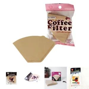 하니 커피여과지 2호 2-5인용 100매/커피필터/커피필터여과지/핸드드립커피필터/여과지/커피거름종이