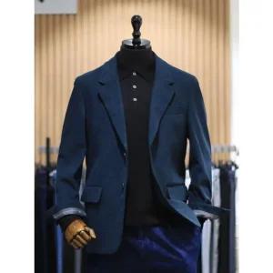 [갤러리아] BON 그린 코듀로이 스탠다드핏 캐주얼 재킷 BN3FEA217