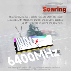 데스크탑 CL32 PC 6400MHZ RGB 메모리 다이 DDR5 M KINGBANK X 48GB 램 하이닉스 96GB 2