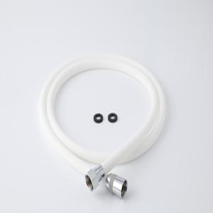 실리콘샤워기호스 2M 화이트 욕실 화장실 실리콘 호스 샤워호수