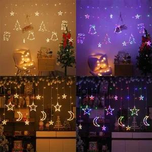 크리스마스 대형 LED조명 감성캠핑 창문 무드등 트리장식 가랜드