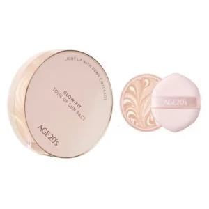 AGE20S 핑크 수분광 글로우핏 톤업 선팩트 12.5g + 리필 12.5g
