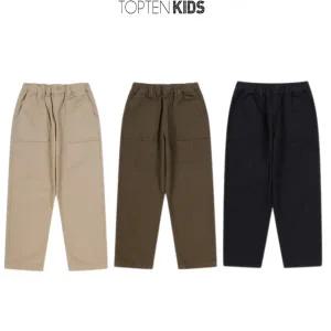 [탑텐키즈](하남점)24년 FW (남아) (여아) 기모 우븐팬츠 MKE4PP1011 / MKE4PP2011